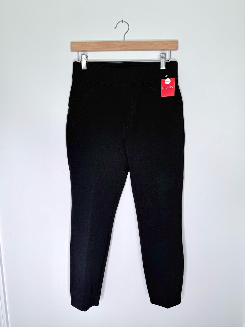 SPANX The Perfect Pant Backseam Skinny M Petite Black NWT
